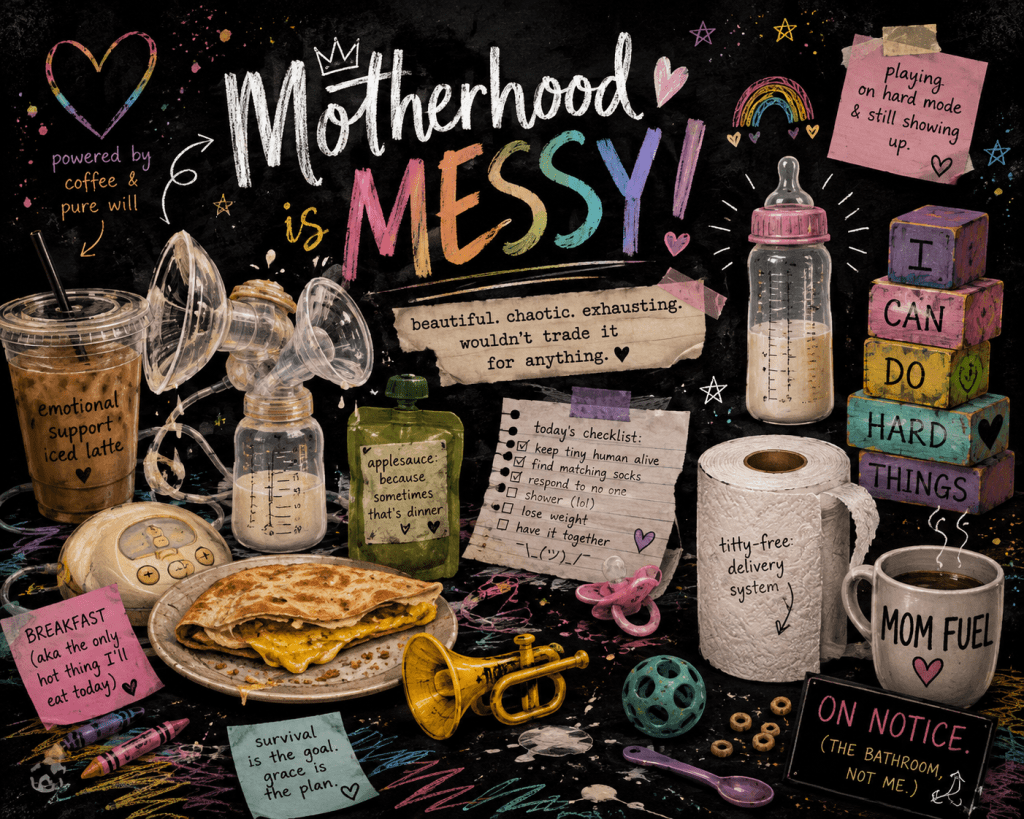 Motherhood is MESSY!